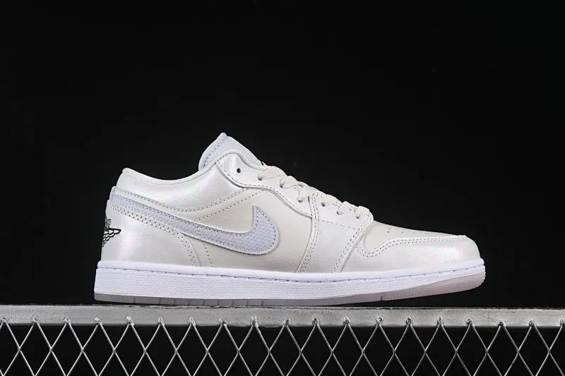All categories Air Jordan Jordan series basketball shoes Air Jordan 1 Low G version pure original Air Jordan 1 Low "Year of the Snake 2025" AJ1 Joe 1 off-white fantasy pearlescent low-top cultural basketball shoes HF4080-001